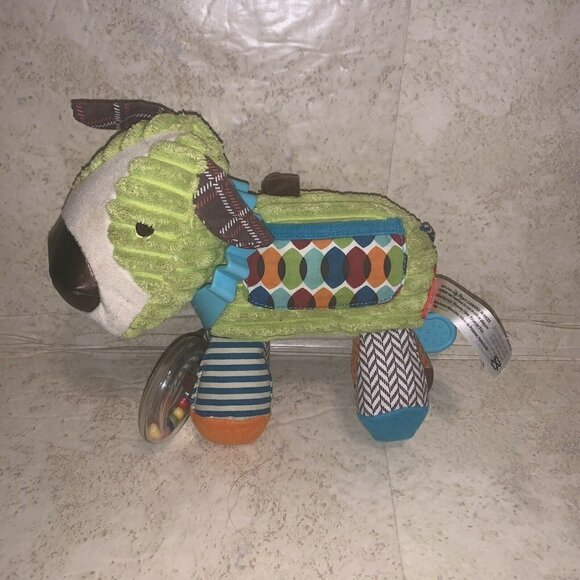 Skip Hop Bandana Buddies Activity Puppy Dog Infant Baby Toy Teether - Picture 2 of 7